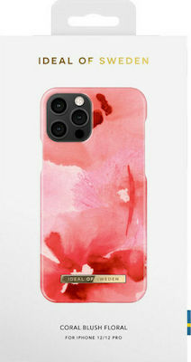 iDeal Of Sweden Silicone Back Cover Coral (iPhone 12 / 12 Pro)