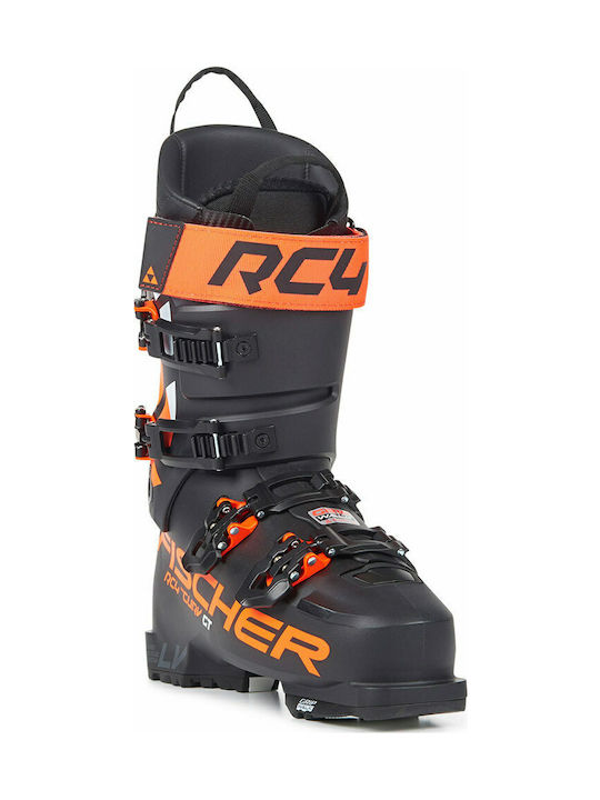 Fischer RC4 Curv GT 120 Vacuum Walk Unisex Ski Boots Black/Orange
