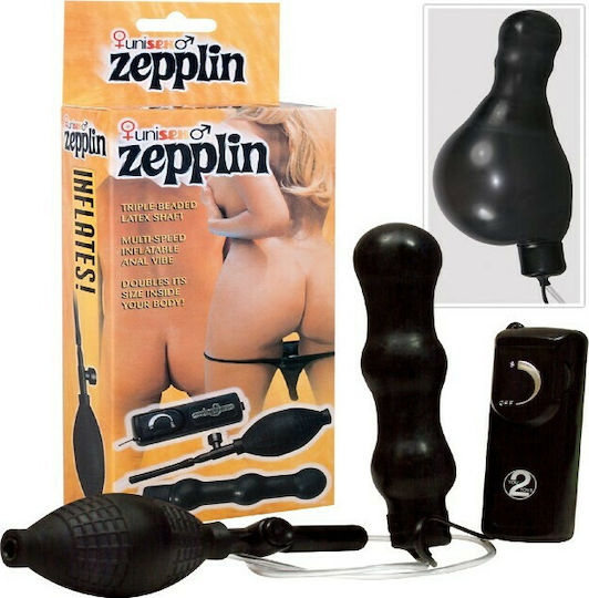 Seven Creations Zepplin Πρωκτικός Δονητής Black