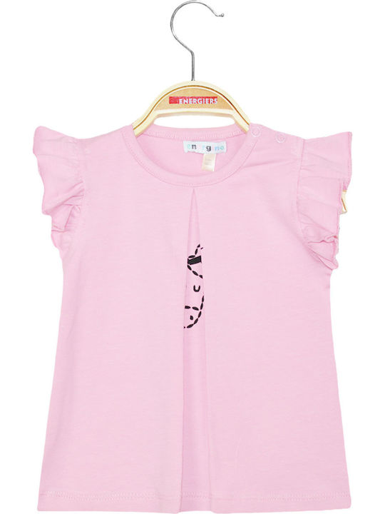 Energiers Set of Kids Blouses Pink