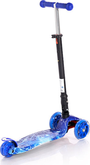 Lorelli Kids Scooter Foldable Rapid 3-Wheel for 3+ years Years Blue