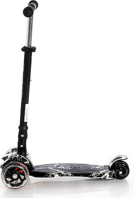 Lorelli Kids Scooter Foldable Rapid 3-Wheel for 5+ Years Black