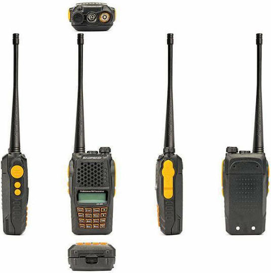 Baofeng UV-6R Wireless Transceiver UHF/VHF 5W with Monochrome Screen