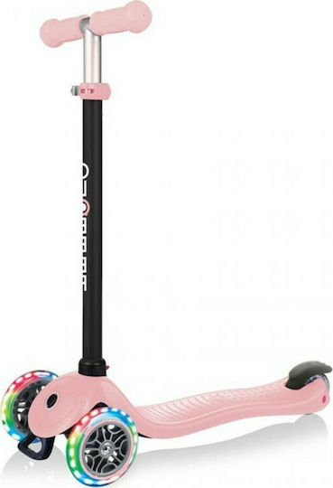 Globber Kinderroller Go Up Sporty Lights 3-Rad mit Sitz Rosa