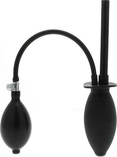 CleanStream Inflatable Enema Plug Analdusche Schwarz