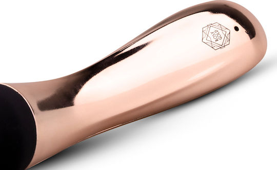 Rosy Gold New Curve Massager Δονητής Μασάζ 21cm Rose Gold