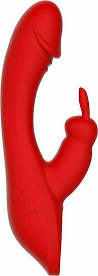 Dream Toys Red Revolution Artemis Δονητής Rabbit 21cm Κόκκινος