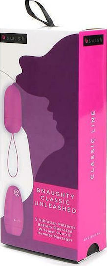 bswish Bnaughty Classic Unleashed Vibrator Geschoss mit Fernbedienung 7.6cm Magenta