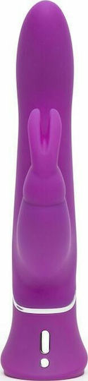 Happy Rabbit Power Motion Vibrator Δονητής Rabbit 24.2cm Purple