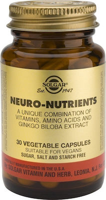 Solgar Neuro Nutrients 30 φυτικές κάψουλες