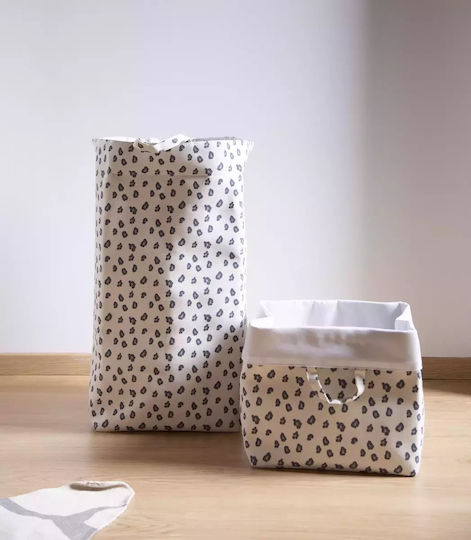 Childhome Бебешка кошница за козметика Canvas Бял 1бр Childhome Бебешка кошница за козметика Canvas Бял 1бр