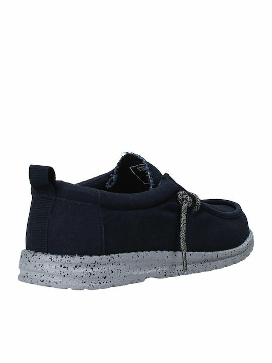 Willy Ανδρικά Boat Shoes σε Μπλε Χρώμα
