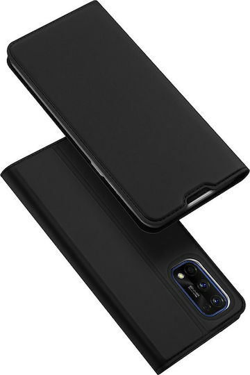 Dux Ducis Skin Pro Книга Изкуствена кожа Черен (Realme 7 Pro)
