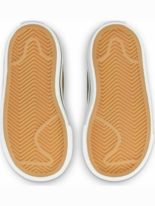 Court Legacy Tdv Adidași Copii Cu Închidere Hoop & Loop Alb / Desert Ochre / Gum Light Brown / Negru