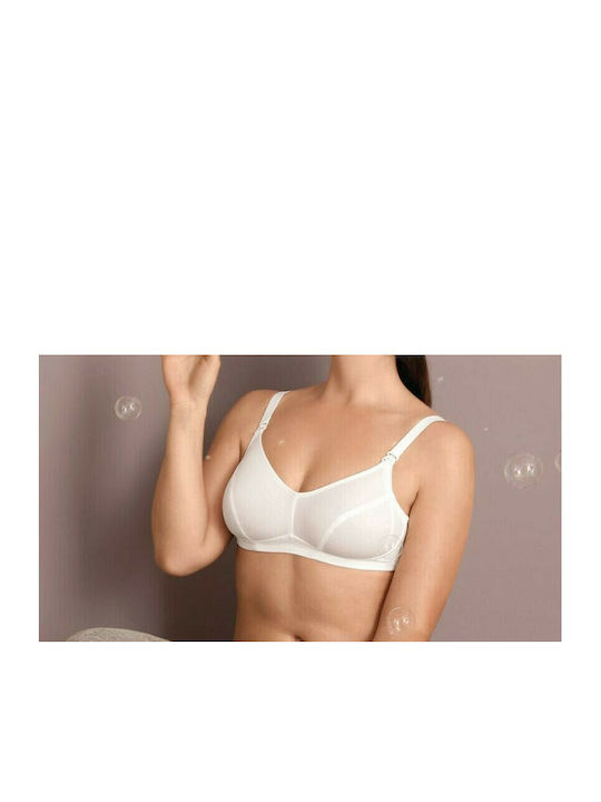 5014 Cotton Nursing Bra White