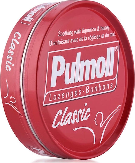 Pulmoll Classic Lozenges Gluten-Free Honey & Licorice 75gr