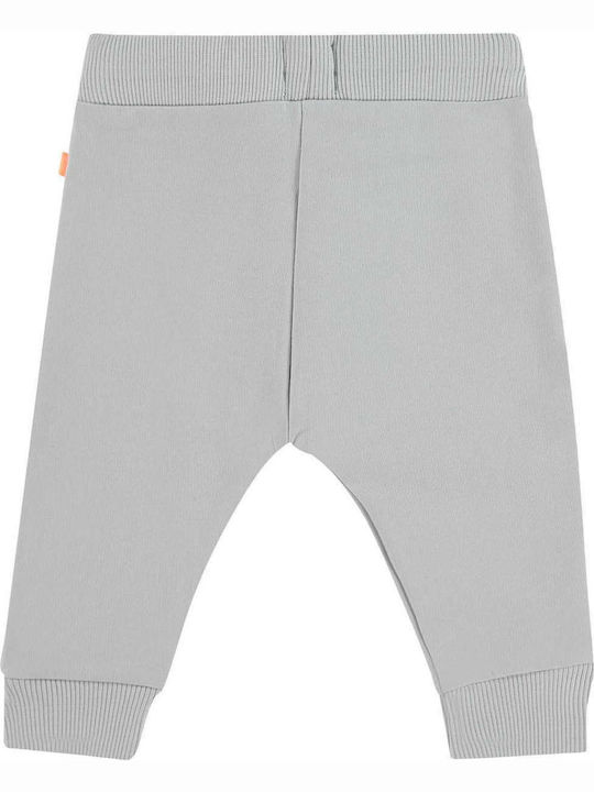 Pantaloni de trening pentru băieți de culoare gri cu țesătură foarte moale de Babyface