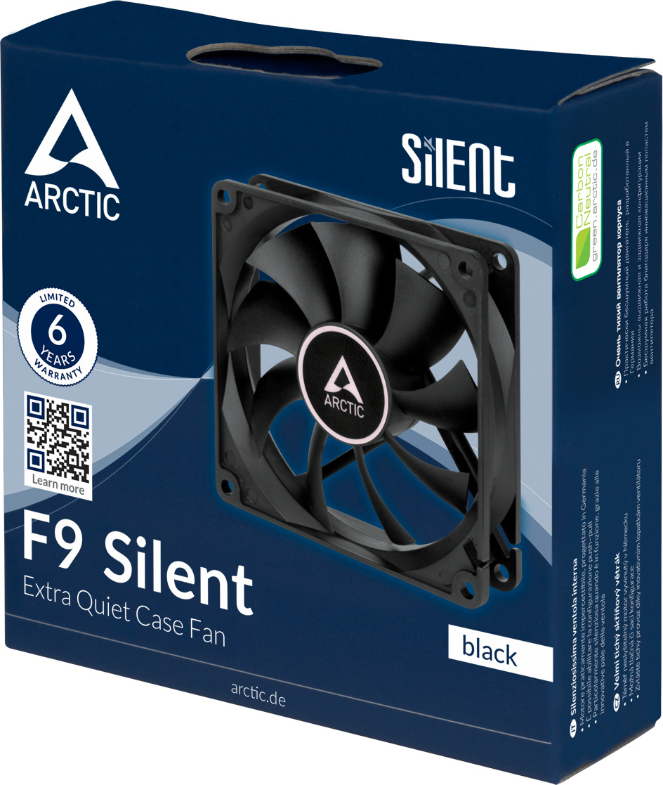 Arctic F9 Silent Case Fan 92mm με Σύνδεση 3 Pin Skroutz Gr