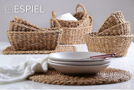 Espiel Platzdeckchen Korbweide Braun 40x30cm 1Stück
