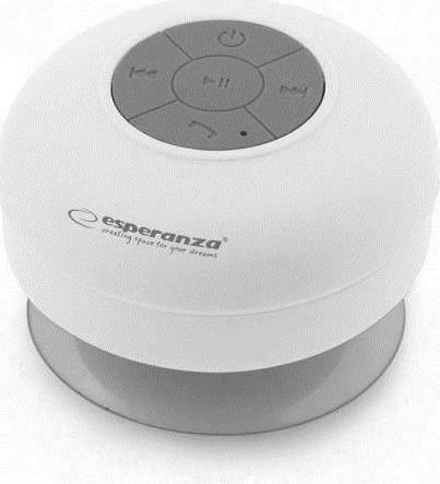 Esperanza Sprinkle Bluetooth-Lautsprecher 3W mit Radio Weiß