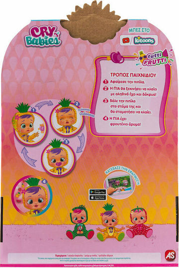 AS Cry Babies Baby Doll Tutti Frutti For 1.5+ Years (Various Designs) 1pc
