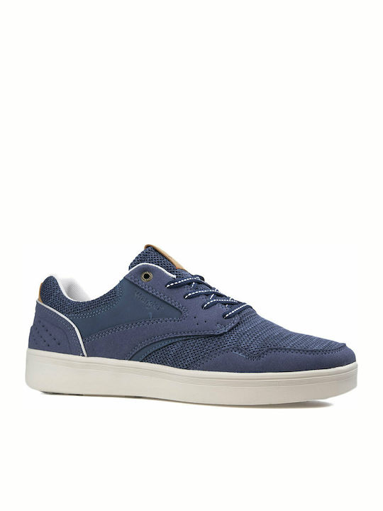 Wrangler Micky Herren Sneakers Marineblau