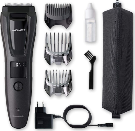 Panasonic Επαναφορτιζόμενη Κουρευτική Μηχανή Black ER-GB62-H503