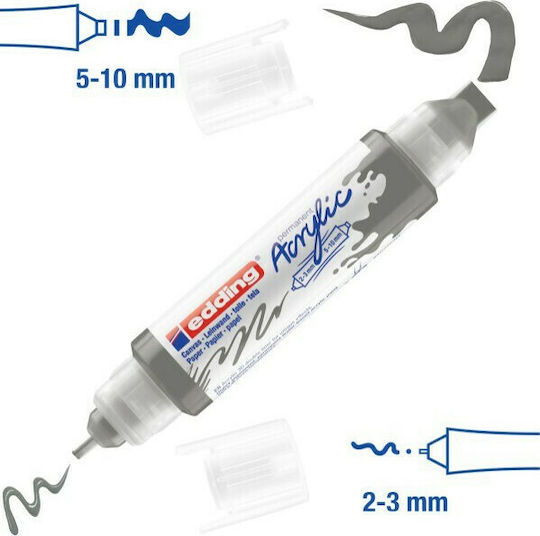 Edding 5400 Acrylic Marker 10mm Anthracite