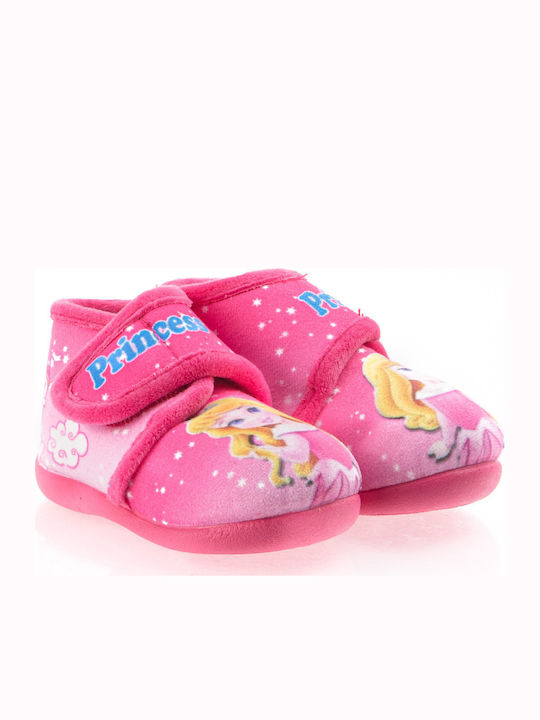 Kids Slippers Boots Fuchsia