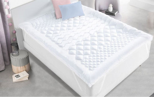 Colibri Home Mattress Topper Mirage King Size Polyester Strapped 180x200cm