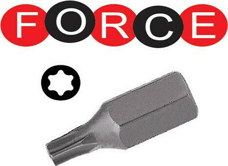 Force Screwdriver Bit Torx with Size T25 Torx