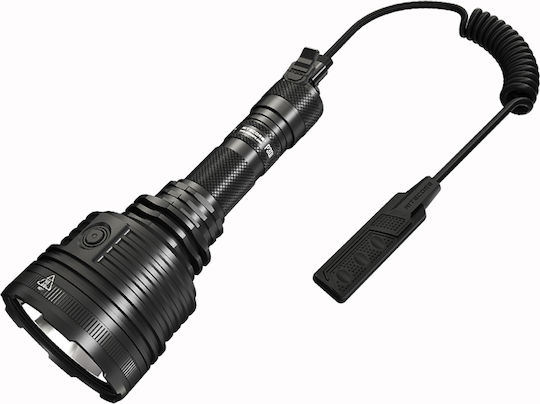 NiteCore Rechargeable Flashlight LED IP68 with Maximum Brightness 2000lm Precise P30i Black