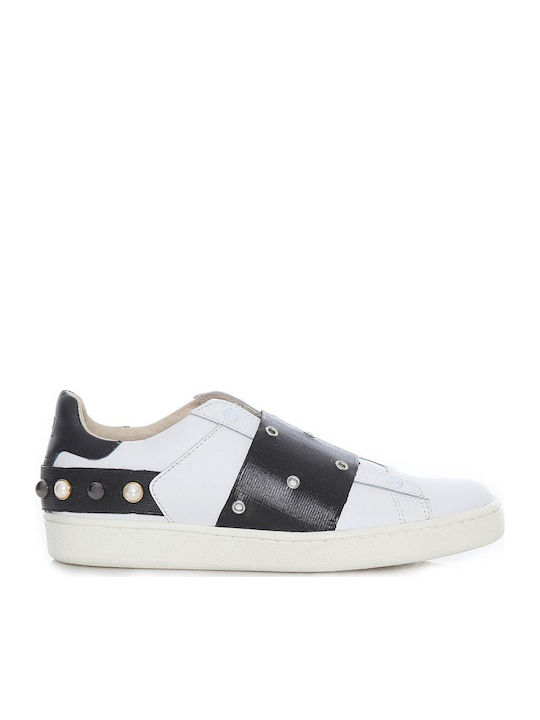 MOA MASTER OF ARTS SNEAKERS ACTION LEATHER MD760 M08B-WHITE/BLACK