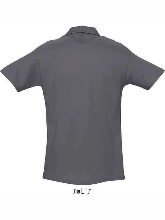 Sol's Spring II Men's Short Sleeve Promotional Blouse Mouse Grey 11362-381