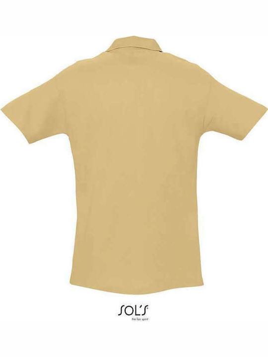 Sol's Spring II Men's Short Sleeve Promotional Blouse Sand