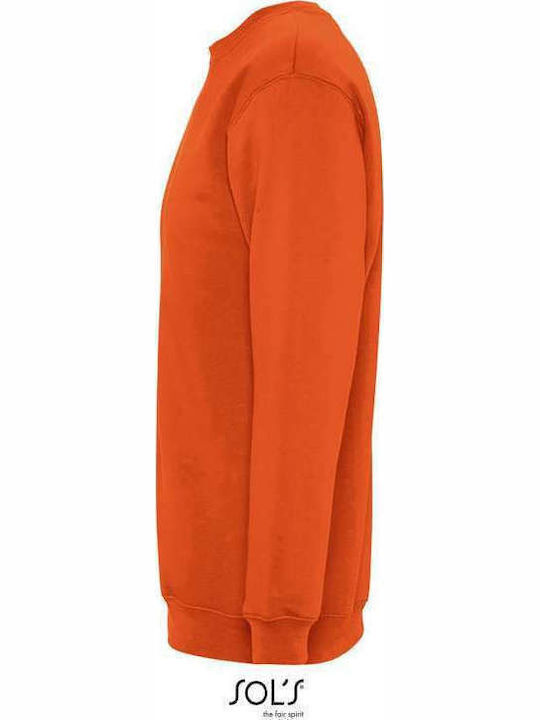Sol's New Supreme Men's Long Sleeve Promotional Sweatshirt Orange