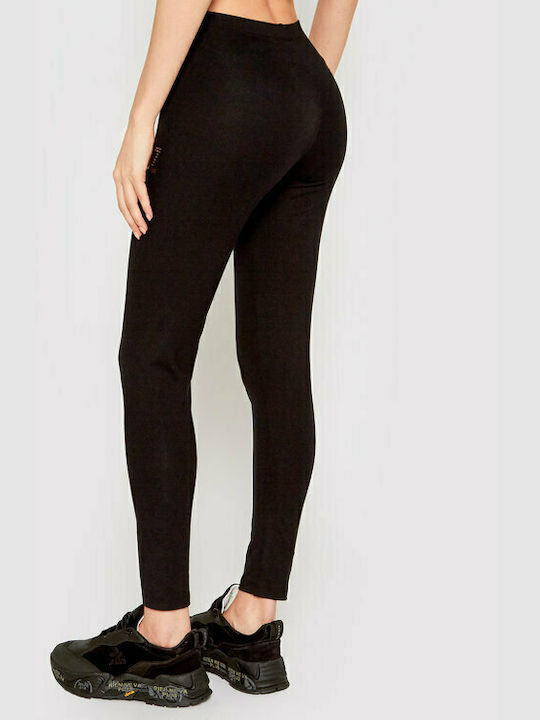 Emporio Armani Frauen Lang Leggings Schwarz 8NTP82TJ01Z-1200