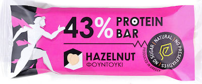 Από ΚΑΡυΔΙΑΣ Proteinriegel mit 43% Protein & Geschmack Haselnuss 60gr