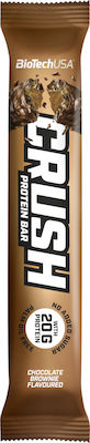 Biotech USA Crush Proteinriegel mit 20gr Protein & Geschmack Schokoladen-Brownie 64gr