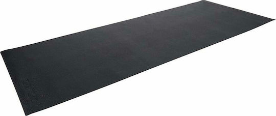 Tunturi Rubber Gym Exercise Equipment Floor Mat Black 227x90x0.4cm