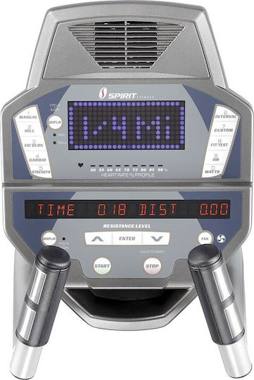 AMILA Elliptical SPIRIT CE 850 Mașină eliptică electromagnetică cu disc 13.5kg pentru utilizatori cu greutate maximă de 150kg