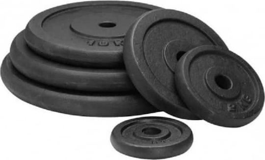 inSPORTline Castblack Set of Plates Metal 1 x 10kg Φ30mm