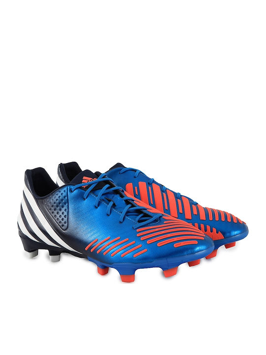 adidas FG Low Football Shoes with Cleats Blue