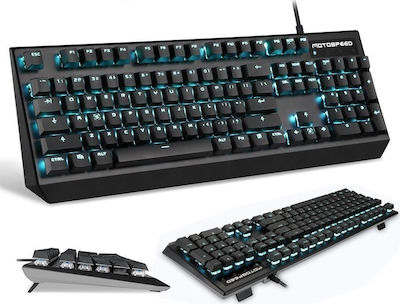 Motospeed K95 Gaming Mechanical Keyboard with Outemu Blue switches and Illuminated keys (English US)