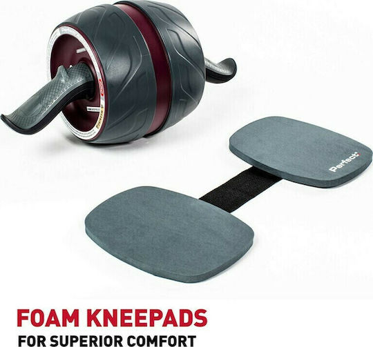Factory AB-Carver Pro Abdominal Wheel Red with Anti-Slip Handles