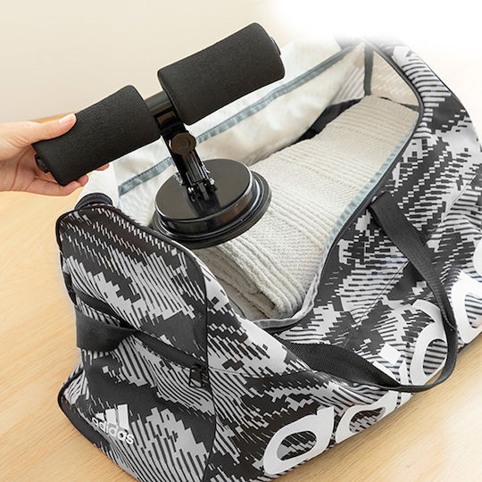 InnovaGoods Core Up V0103172 Abdominal Sit Up Assistant Black with Anti-Slip Handles & Suction Cup