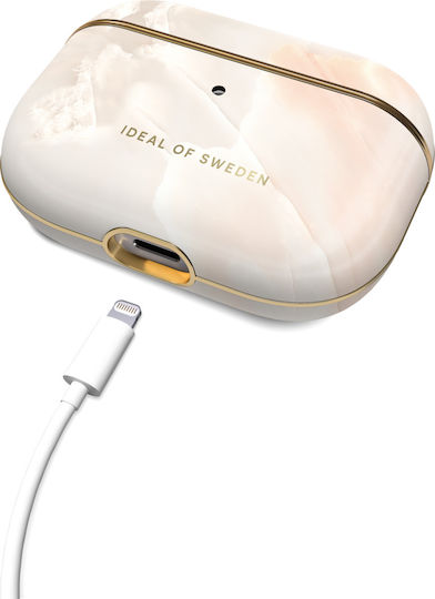 iDeal Of Sweden Printed Θήκη Πλαστική Rose Pearl Marble για Apple AirPods Pro