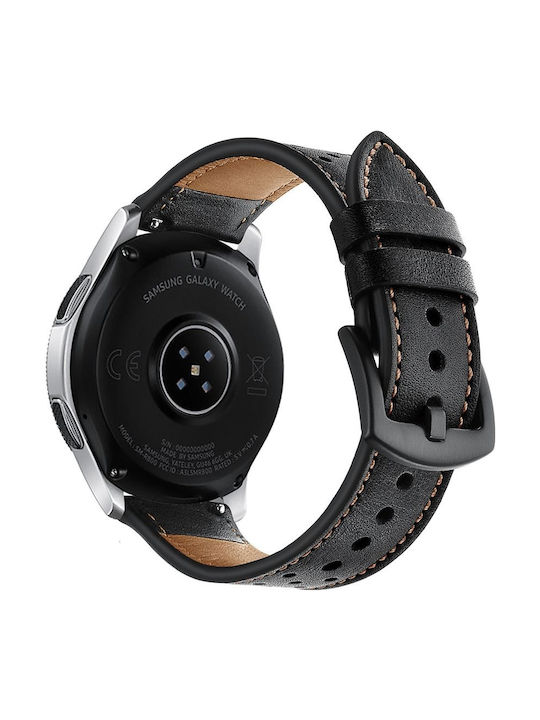 Strap Leather Black (Galaxy Watch 3 45mm)