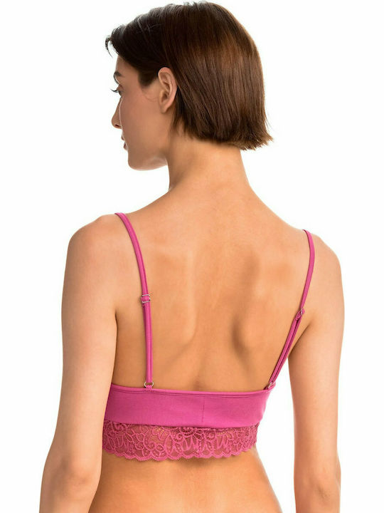 Vamp Women's Bralette Bra Fuchsia