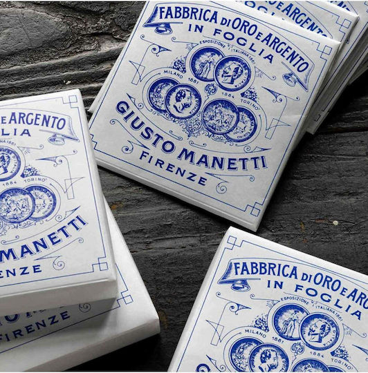 Giusto Manetti Frunză De Aur 8x8cm
